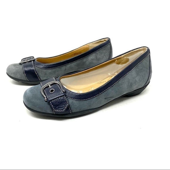 Softspots Presto flats in denim suede - Picture 3 of 10